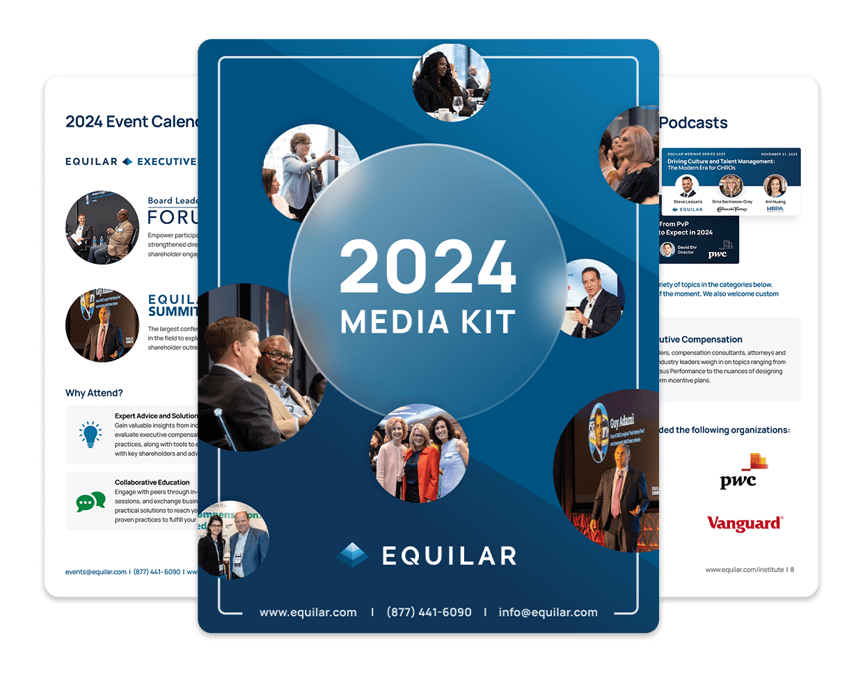 Discover the various integrated marketing communications tools we offer to reach the C-suite and boardroom with the Equilar 2024 Media Kit